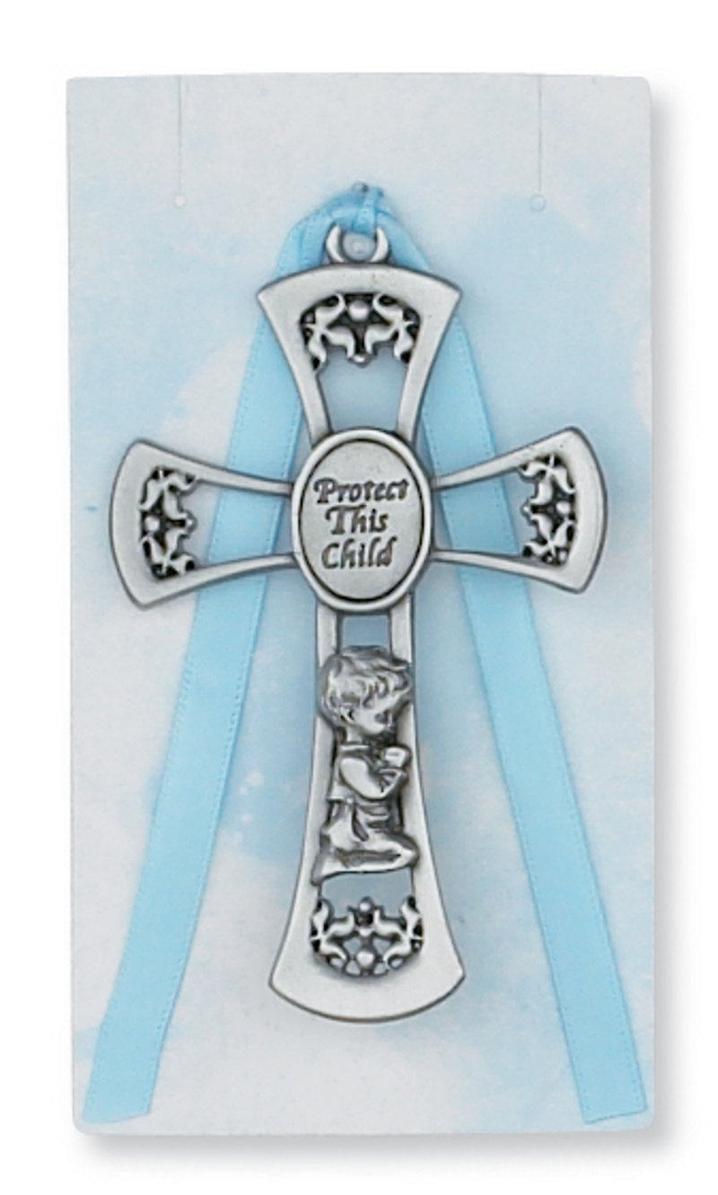 Baby Boy Crib Cross